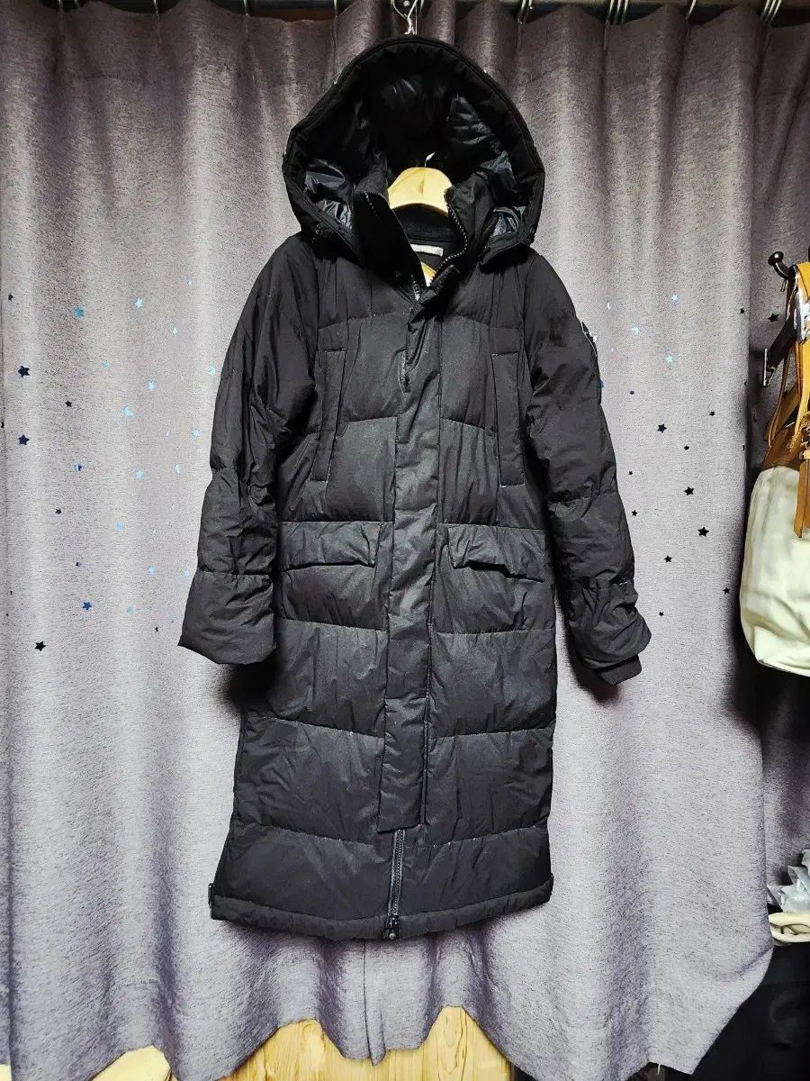 EIDER FIGHT OR ESCAPE レディース ダウンジャケット ロング丈 ブラック XXS