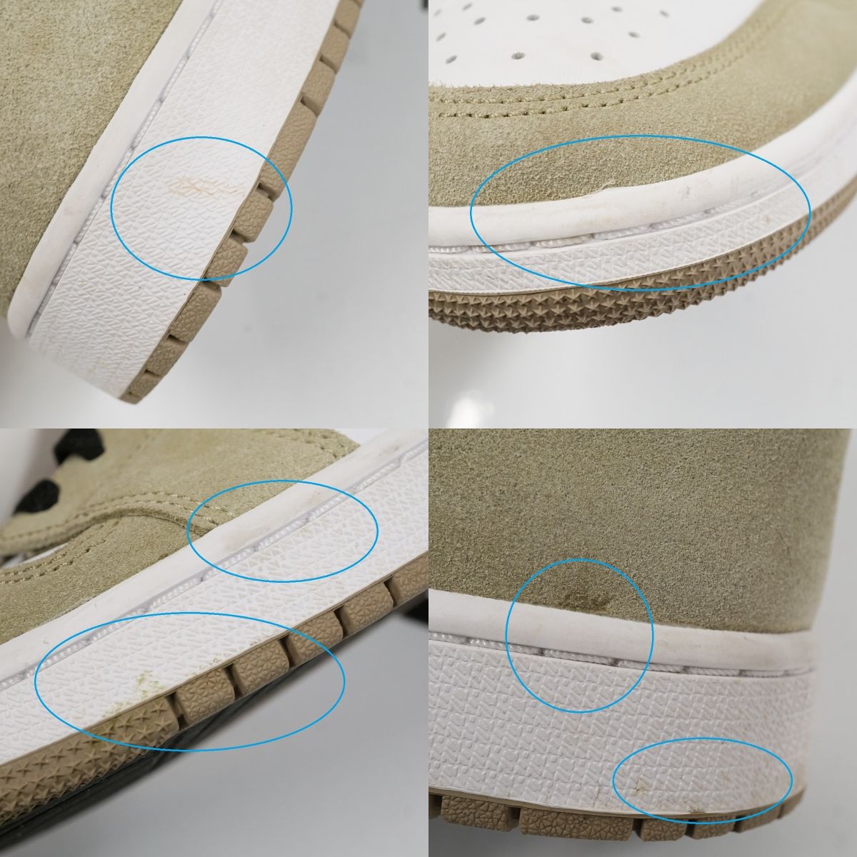  NIKE AIR JORDAN 1 ZOOM エア ジョーダン ズーム コンフォート スニーカー 27.5 cm オリーブ X 8734 スニーカー 靴