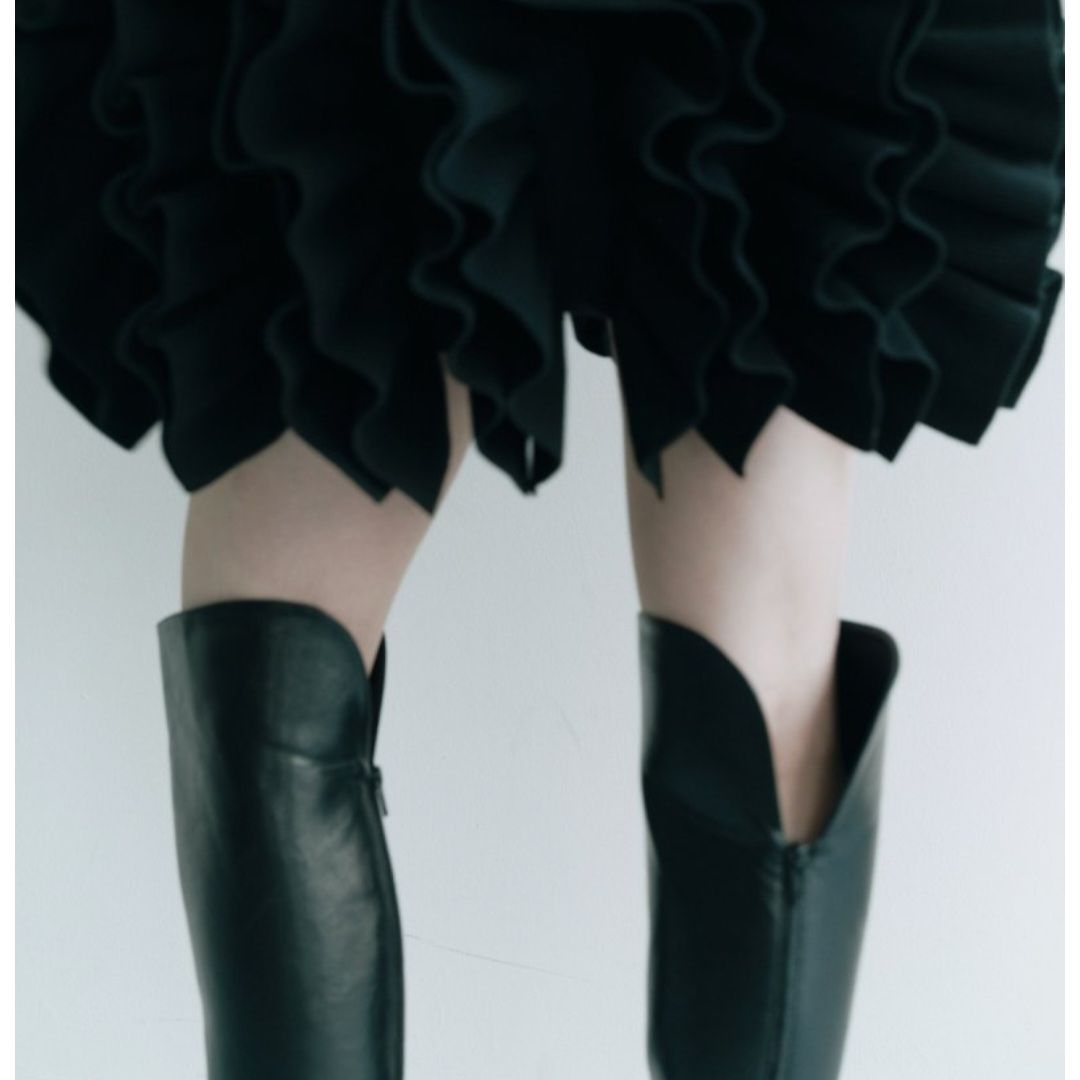 新品未使用】HIAND ハイアンド Round-top Knee-High Boots ニーハイ