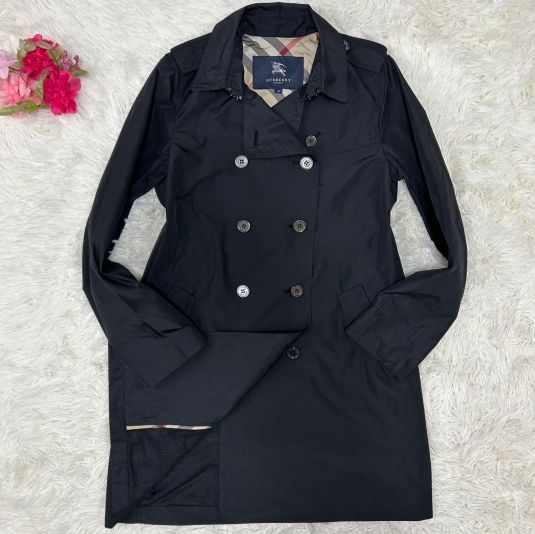 極美品/L】BURBERRY LONDON バーバリーロンドン トレンチコート ロング