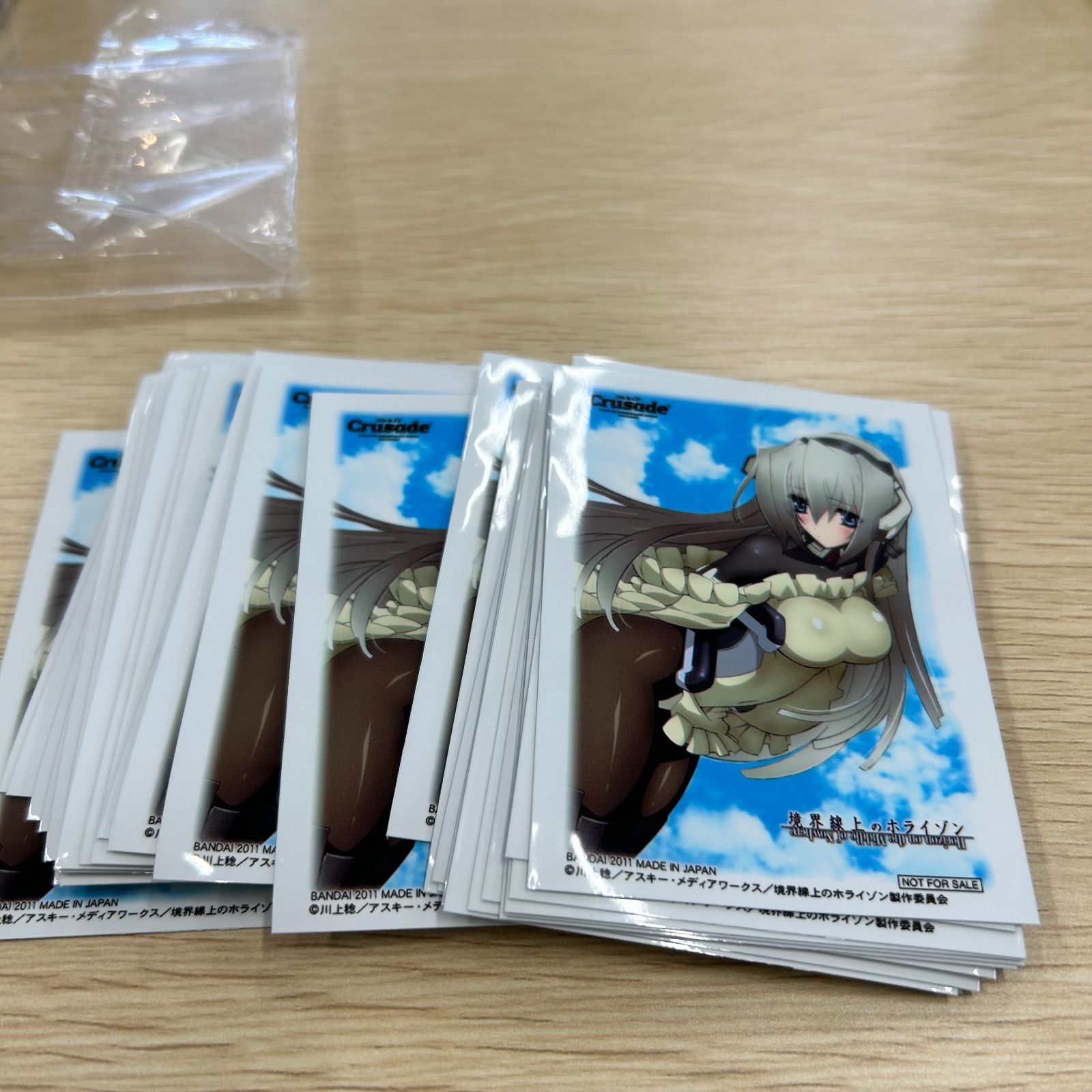 クルセイド　スリーブ　境界線上のホライゾン　60枚 クルセイド 非売品 境界線上のホライゾン スリーブ 48枚 - メルカリ