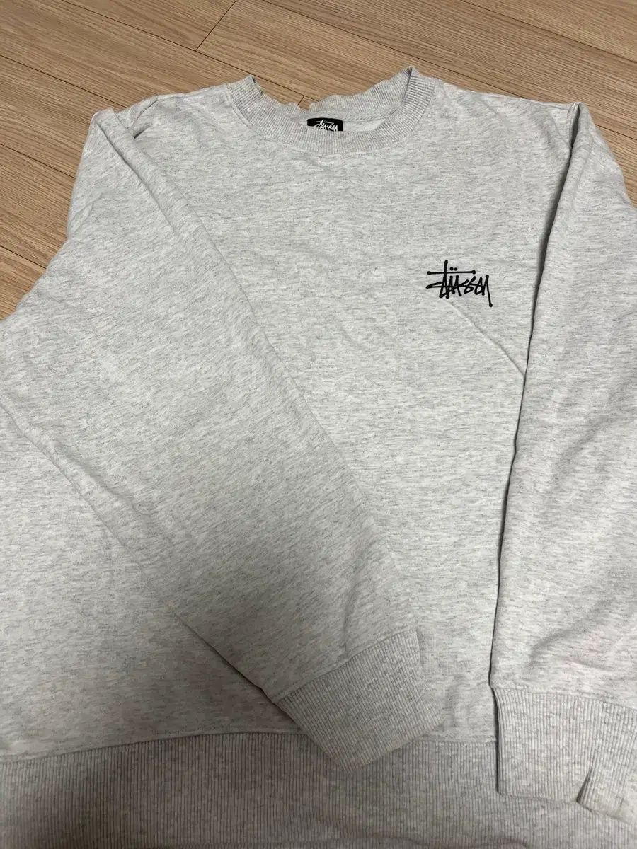 STUSSY ステューシー 起毛 スウェット グレー サイズM