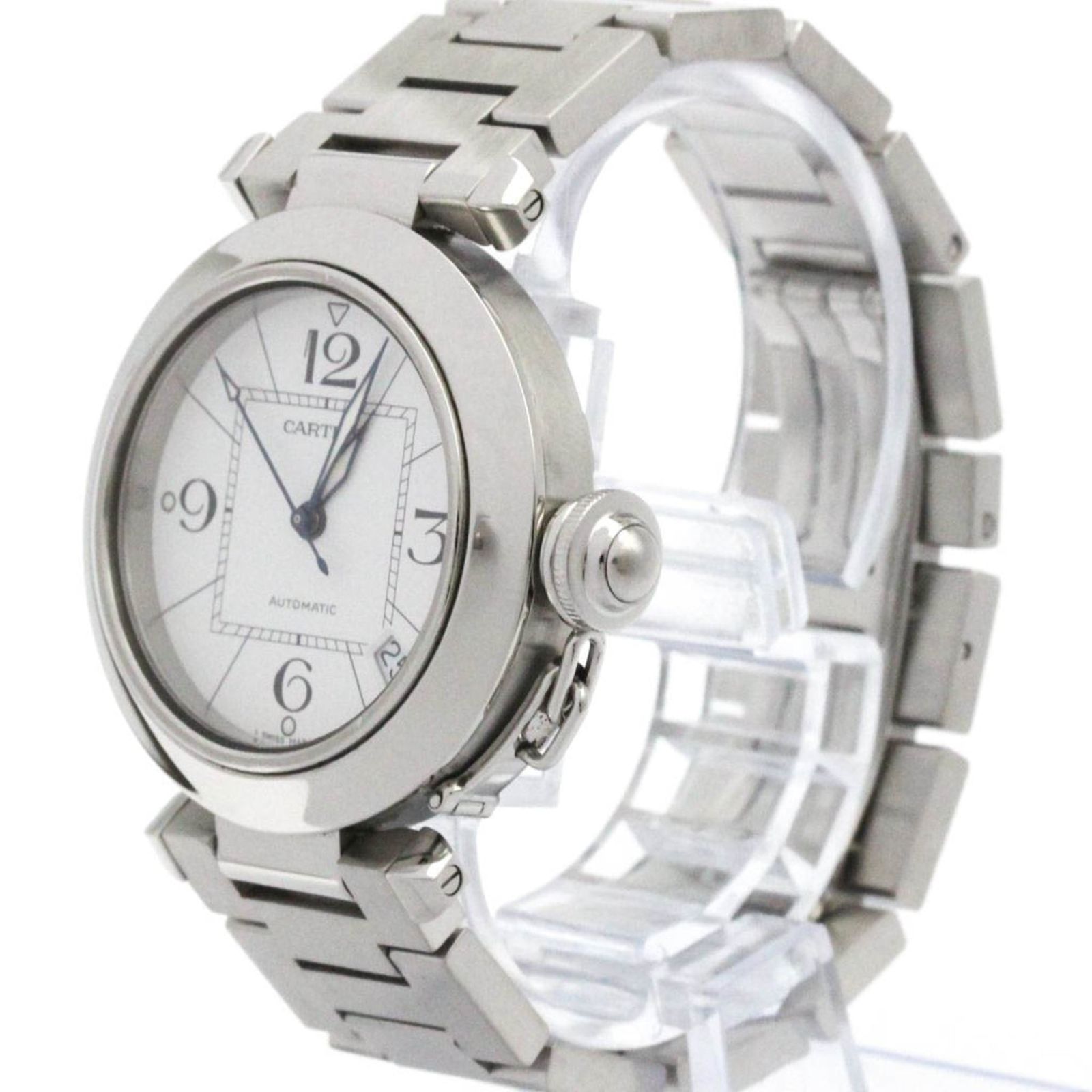 カルティエ CARTIER パシャC ステンレススチール 自動巻き ユニセックス 時計 外装仕上げ済み