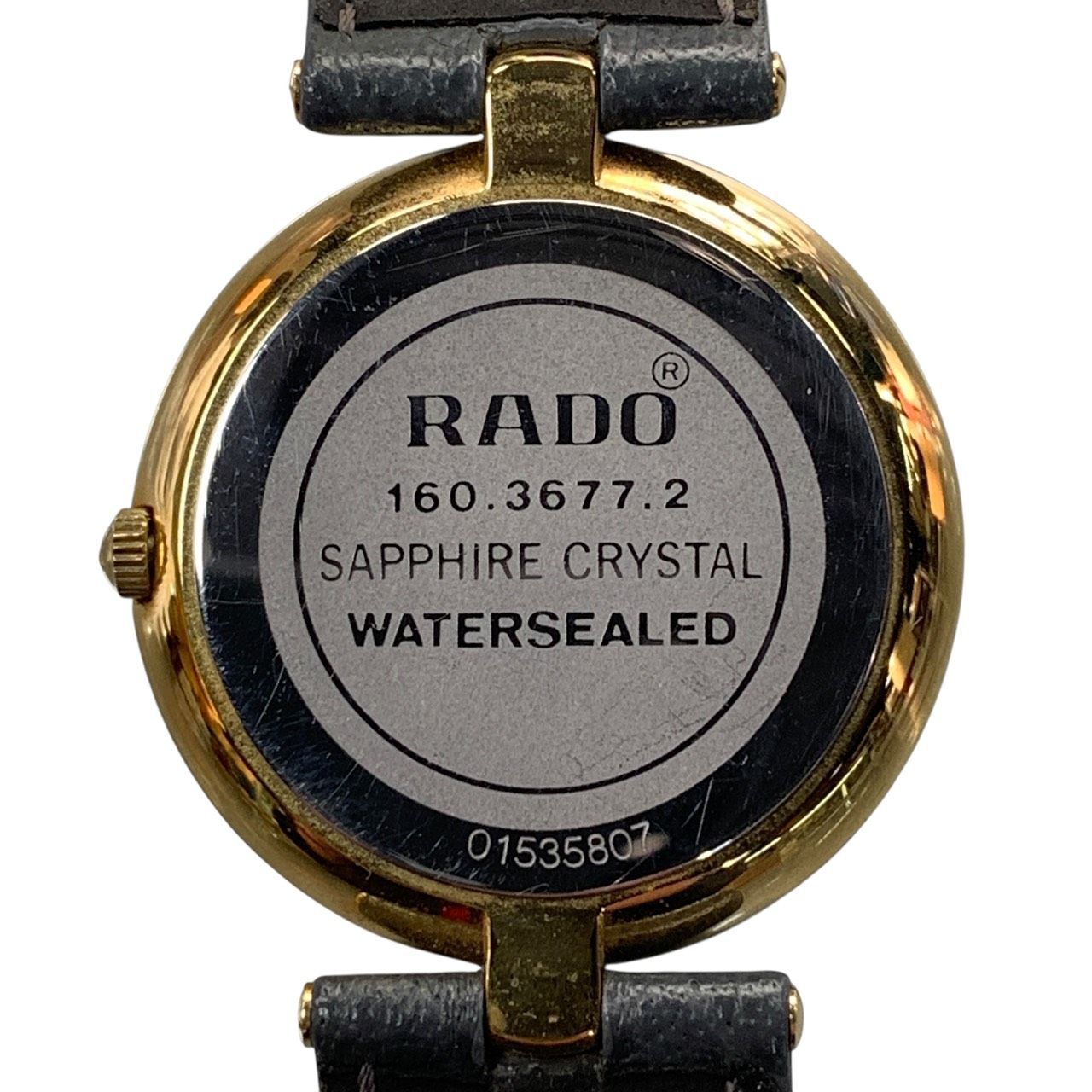 ♪3748 RADO ラドー160.3677.2 腕時計 フローレンス 中古 美品 動作品 