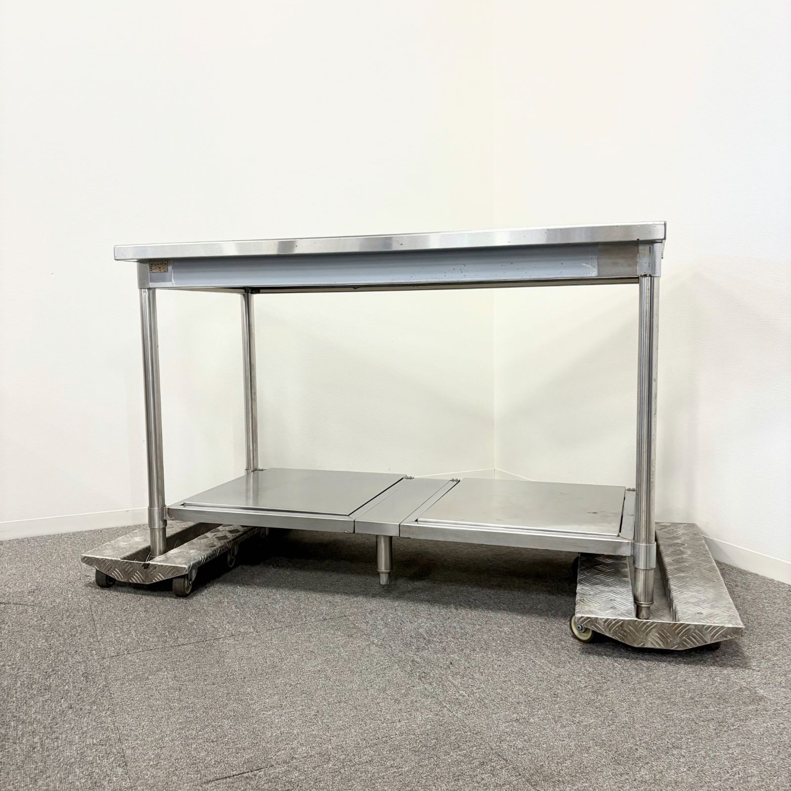 ステンレス製キッチン作業台 タニコー ステンレス作業台/タニコー/幅1200mm×奥行600mm×高さ800mm/業務用/厨房