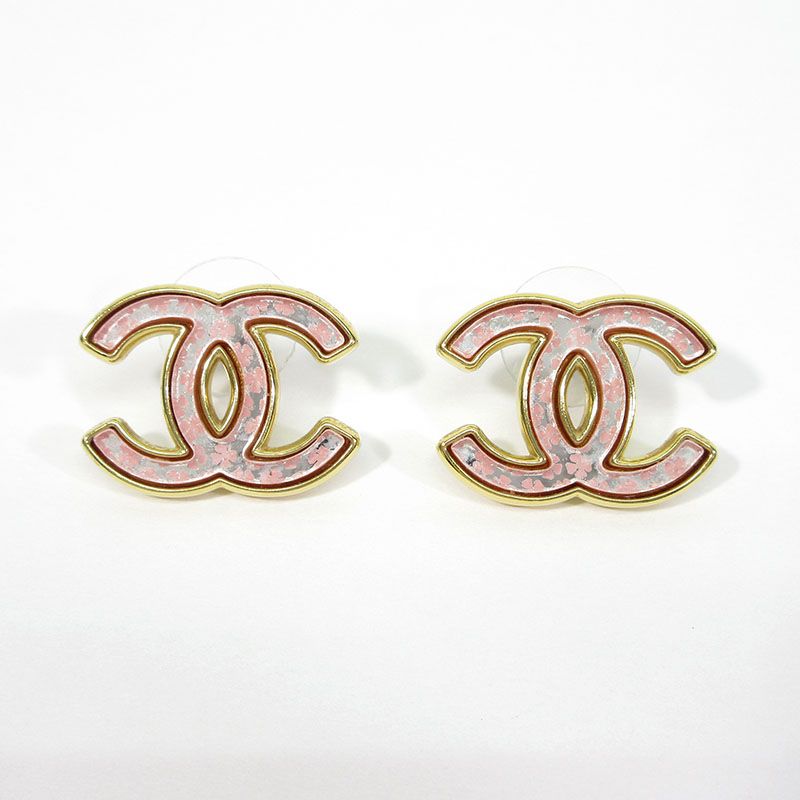 三重本店】 中古 CHANEL | シャネル ココマーク クローバー柄 ピアス