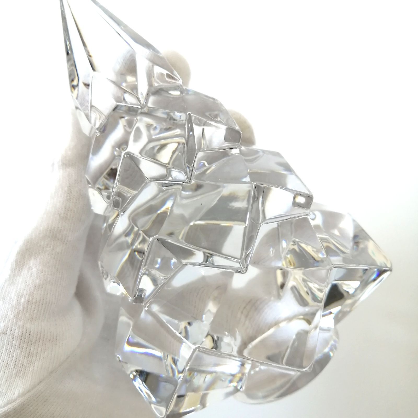  バカラ Baccarat クリスマスツリー 置物 オブジェ クリスタル クリア 260 フレーム小物 置物 インテリア小物