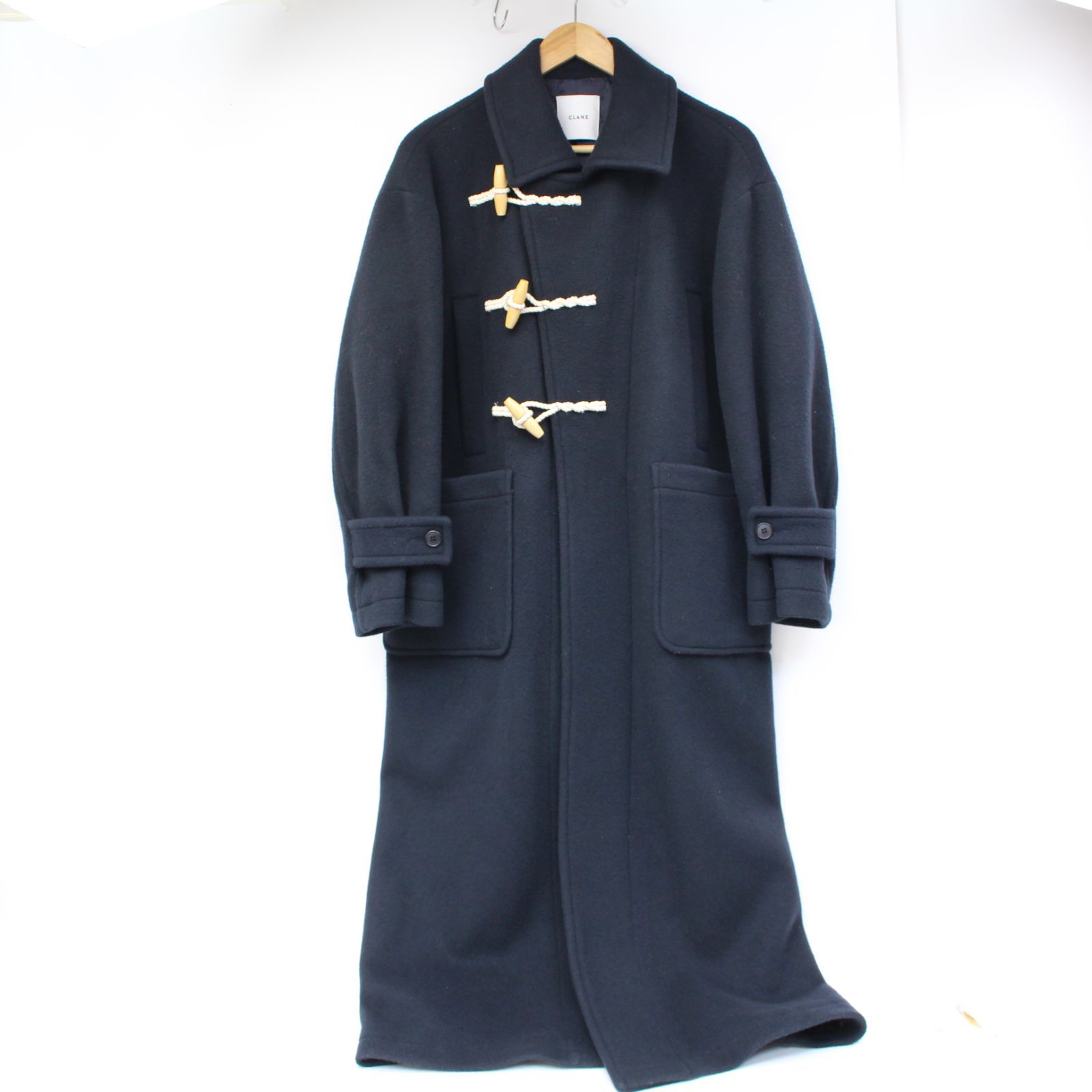 742 CLANE ダッフルコート オーバーマキシダッフルコート サイズ1 定価61600円