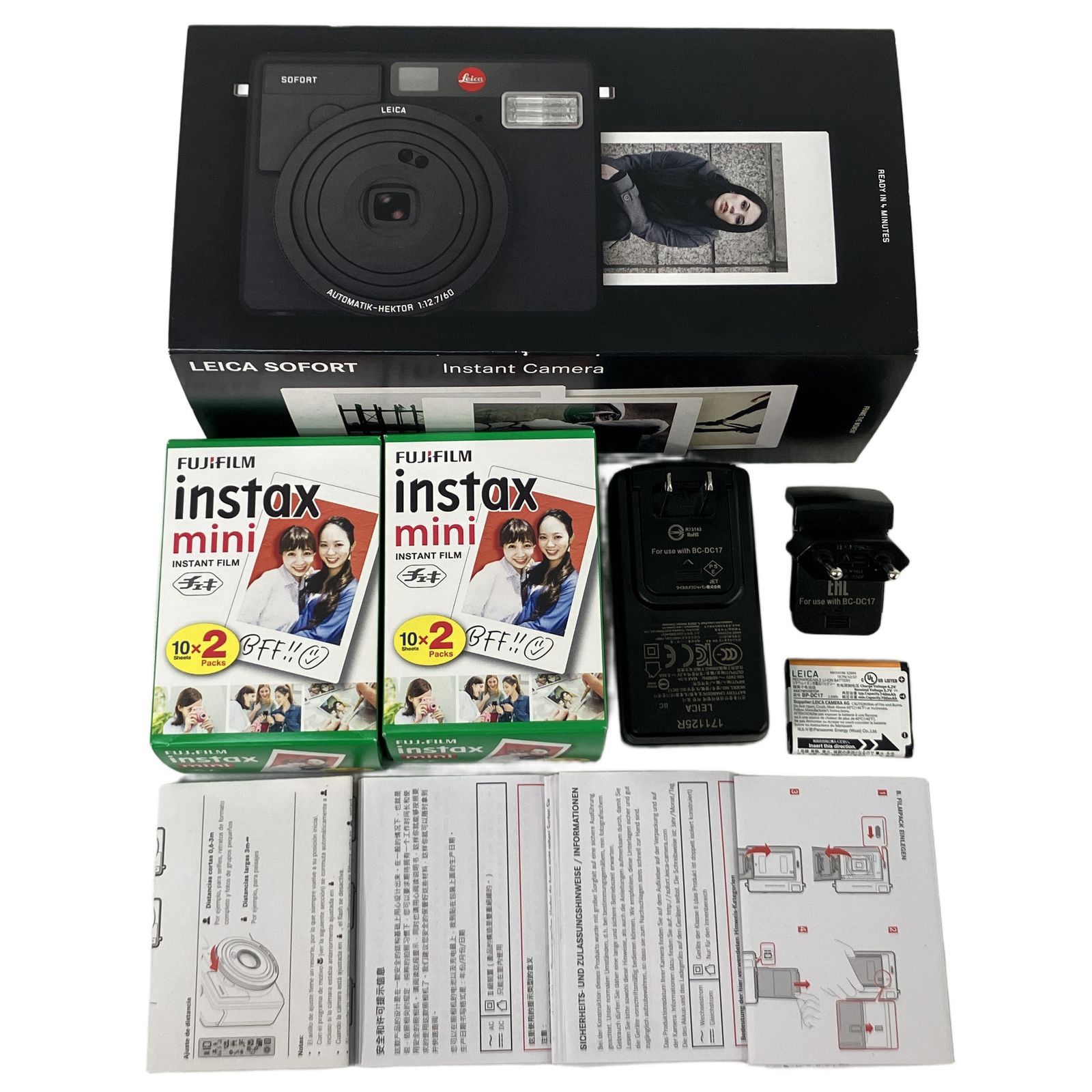 LEICA SOFORT 2754 ライカ ゾフォート インスタント フィルムカメラ フィルム付属