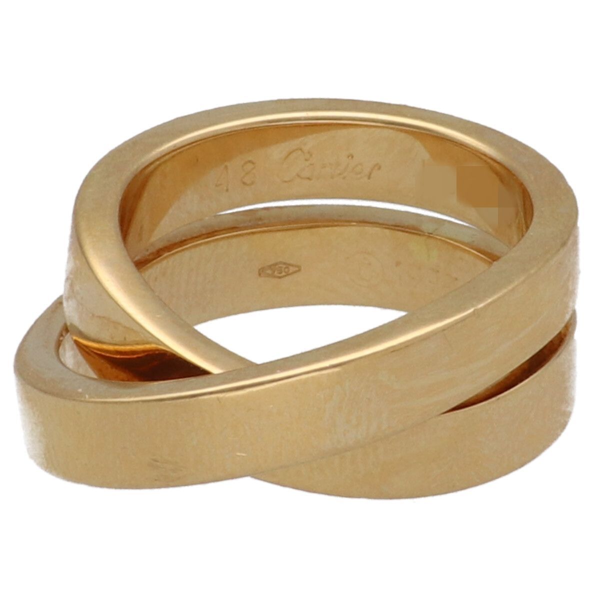 Cartier カルティエ パリリング YG 48 指輪 リング KJ