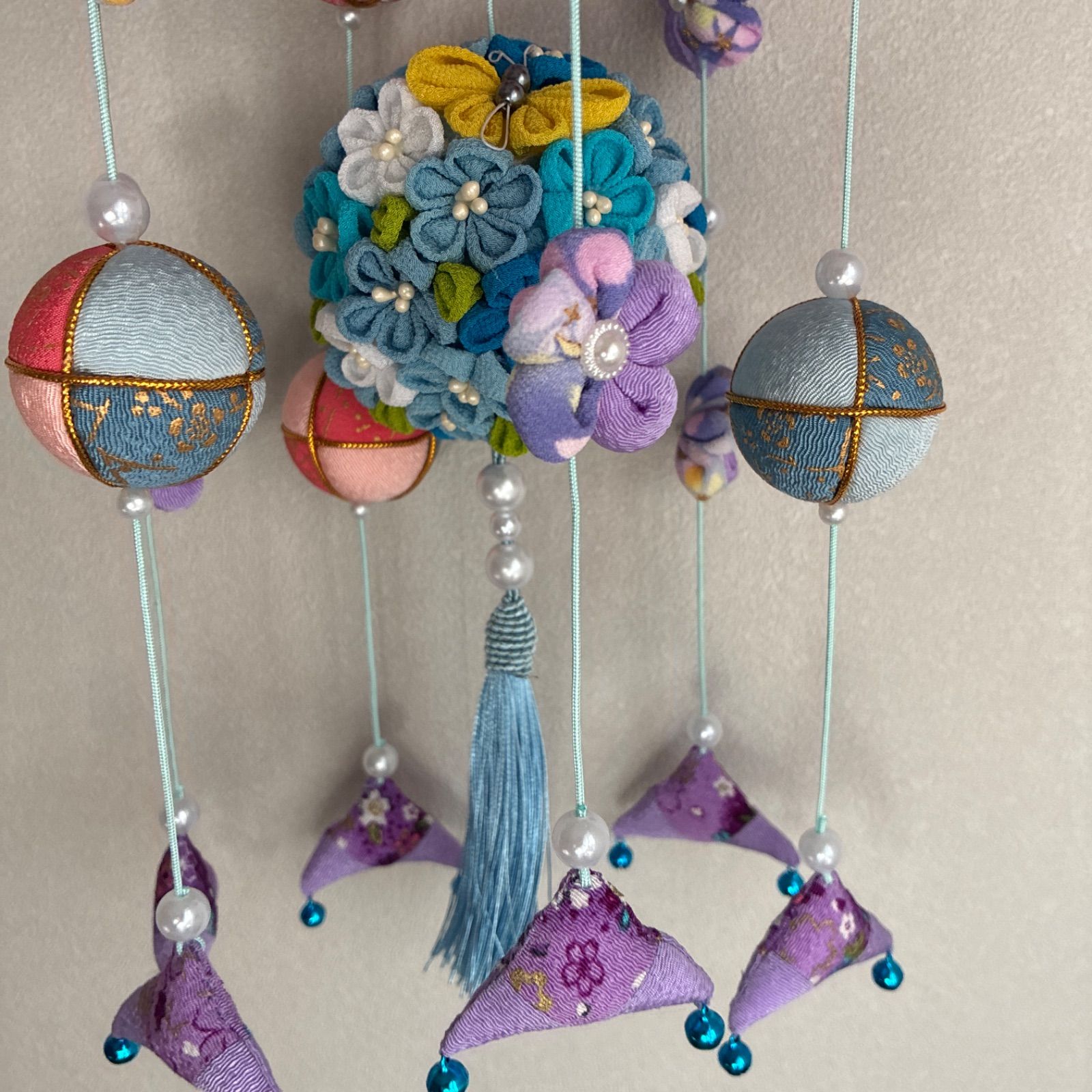 1点限】吊るし雛 壁掛け 吊るし飾り つるし雛 吊るしびな ハンドメイド