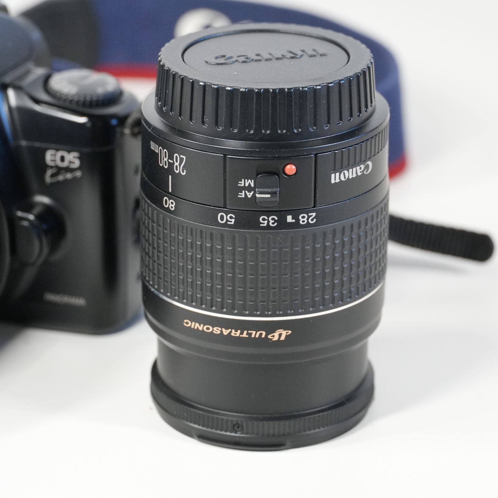 IM] ジャンク品 キャノン Canon EOS Kiss フィルムカメラ 本体 レンズ