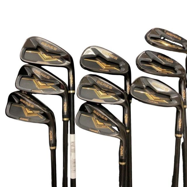 GSA様　美品 本間ゴルフ 2024 BERES BLACK フルセット 中古】 本間ゴルフ BERES BLACK(2024) 9S アイアンセット IR ARMRQ FX