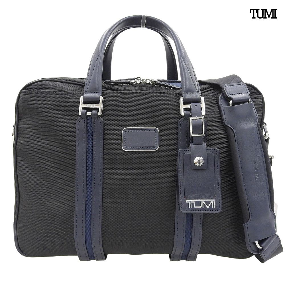 超 トゥミ TUMI JARVIS 2 way ビジネス ショルダーバッグ ブリーフケース レザー バリスティックナイロン