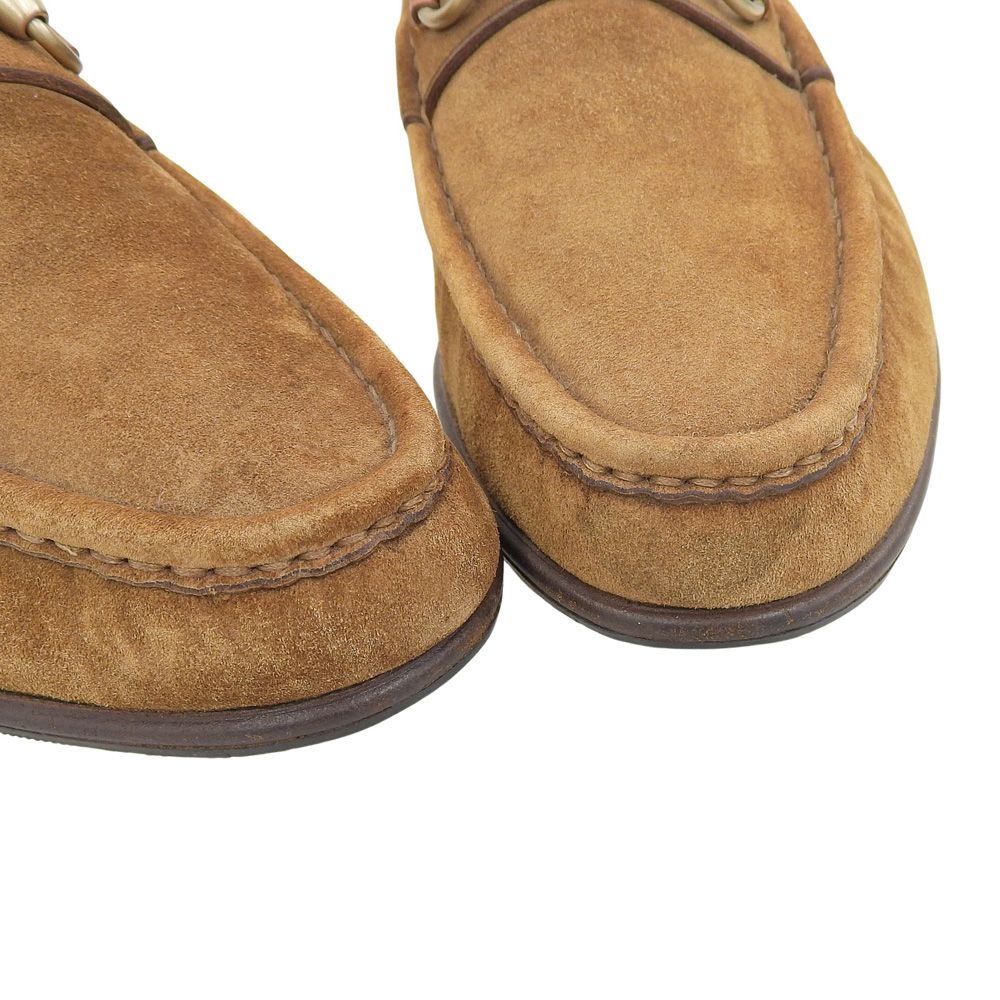  グッチ GUCCI 90年代 ヴィンテージ スウェード ホースビットローファー 42 1|2 27 cm ローファー ブーツ 革靴