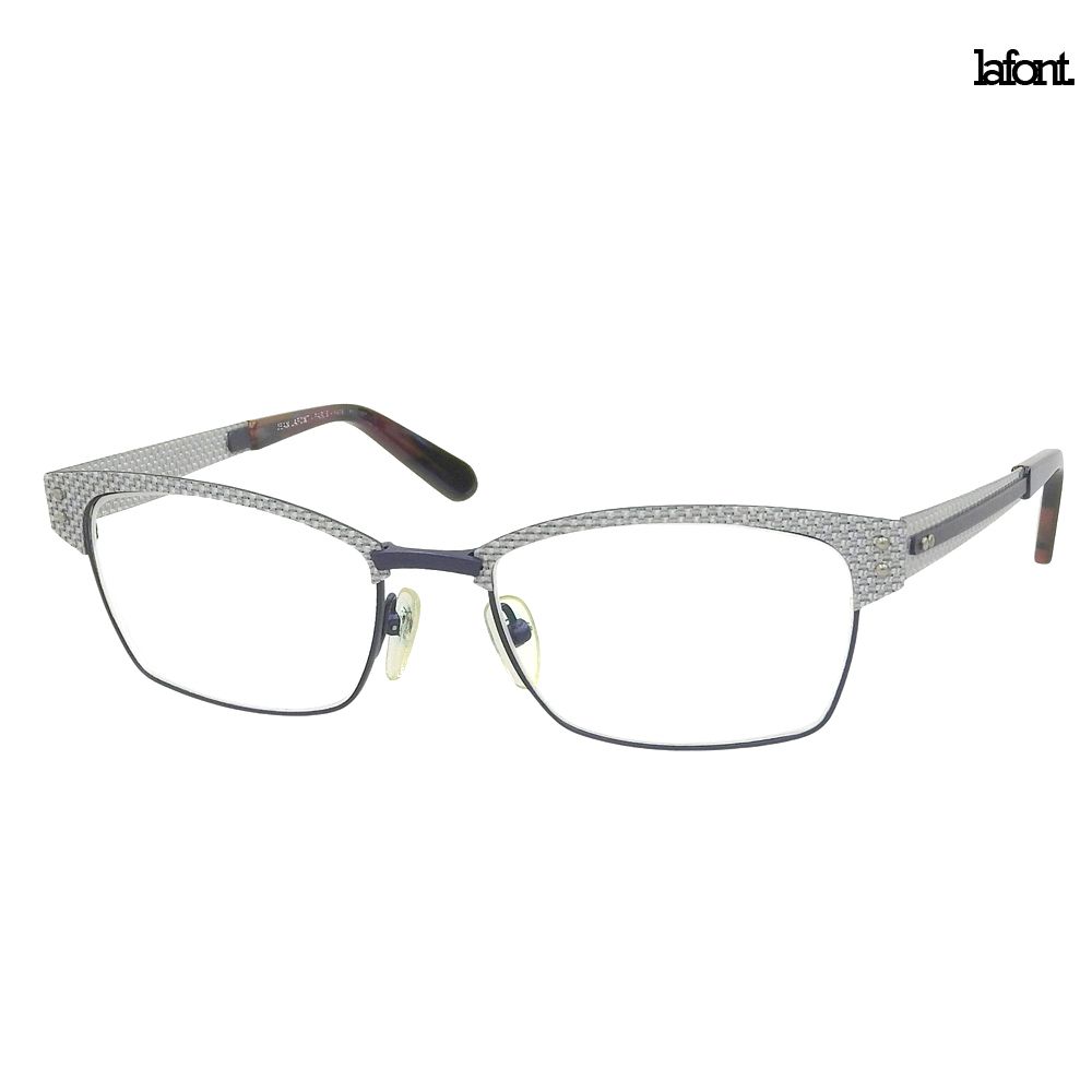 ラフォン lafont. 367 フランス製 サーモント型 眼鏡 度入りレンズ カーボン 定価10700円