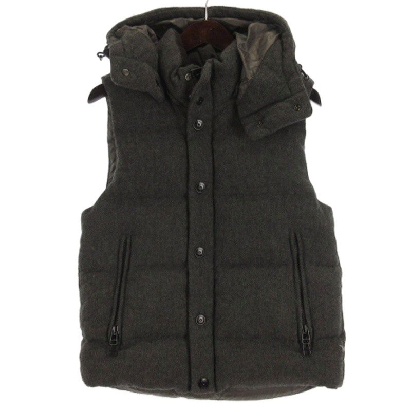 ナノユニバース 西川ダウンベスト ナイロン S ナノ・ユニバース アウトレット NANO universe Outlet 西川ダウン