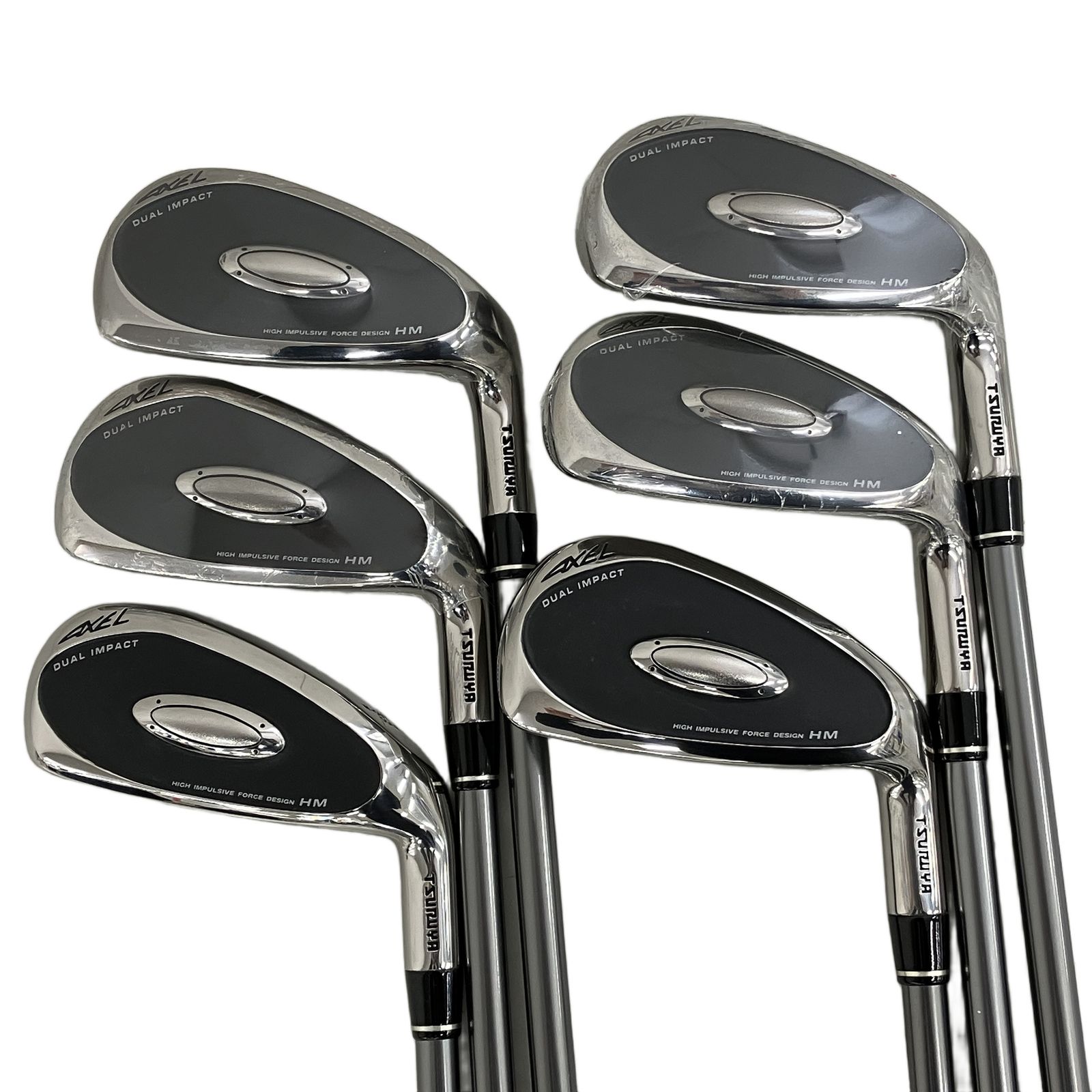 TSURUYA ツルヤ DUAL IMPACT HM AXEL フレックスR 5-9 P 6本セット