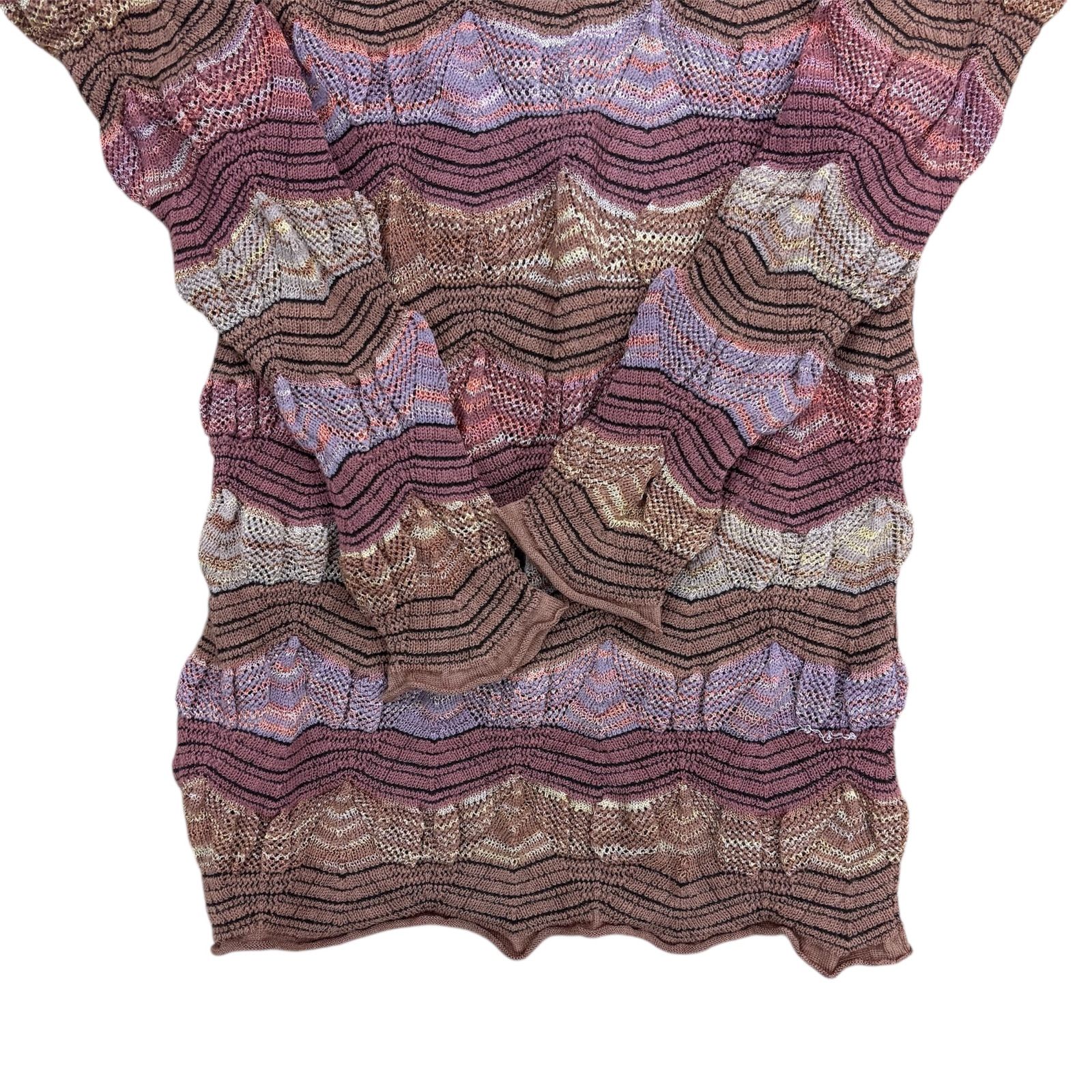 MISSONI マルチカラー タートルネックセーター 新品ミッソーニのマルチ