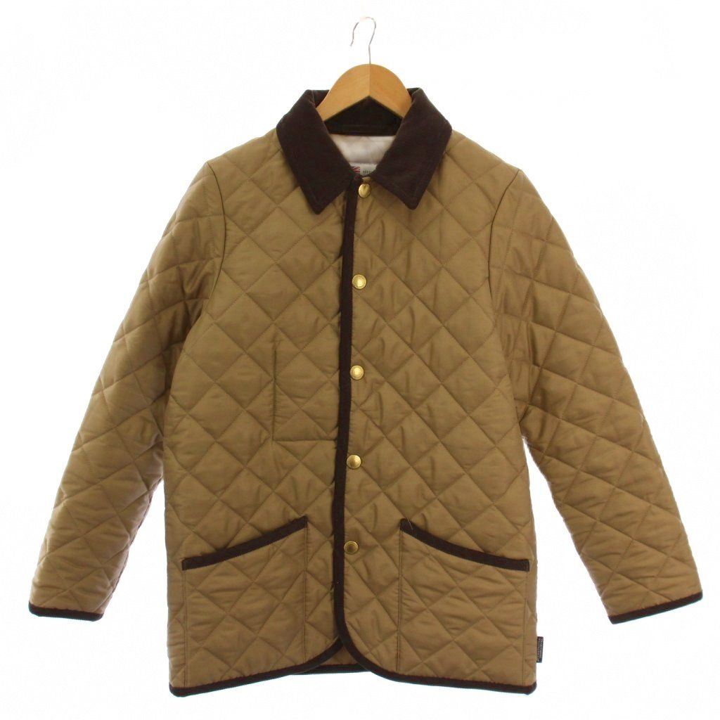 トラディショナルウェザーウェア Traditional Weatherwear 中綿ジャケット キルティング 36 ベージュ |BM