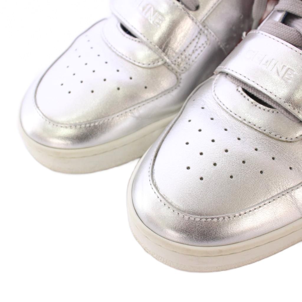 セリーヌ CELINE ベルクロストラップ ミッド ハイカットスニーカー