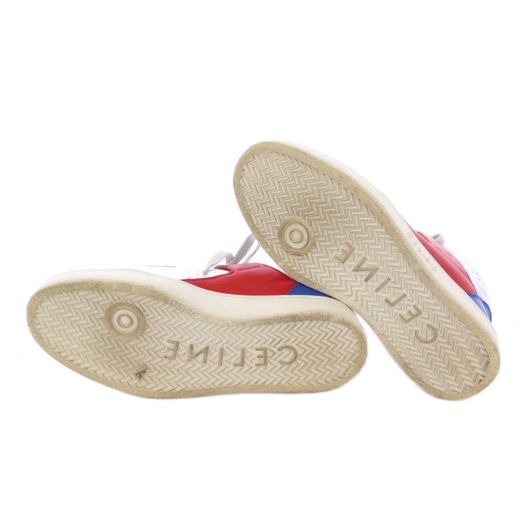 セリーヌ CELINE ベルクロストラップ ミッド ハイカットスニーカー