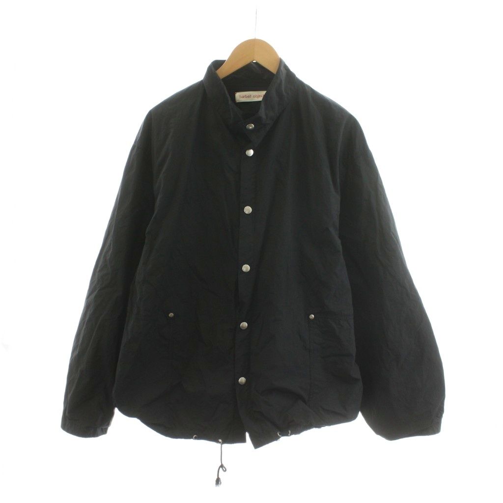 バーベルオブジェクト barbell object UNJKT ナイロンジャケット 2 黒 ブラック bo-04 j 01 |AN 69
