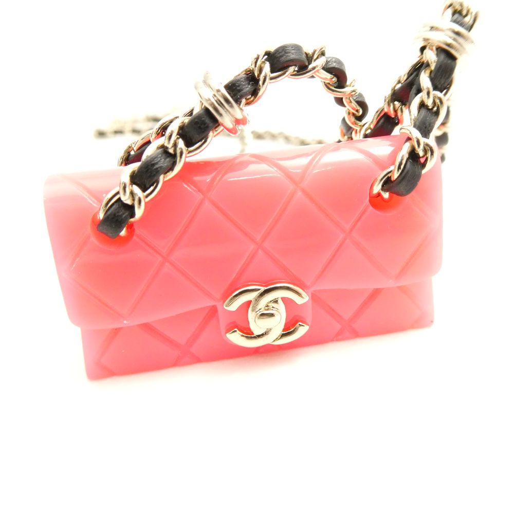  CHANEL シャネル B 23 C ネックレス マトラッセバッグモチーフ レディース その他 小物