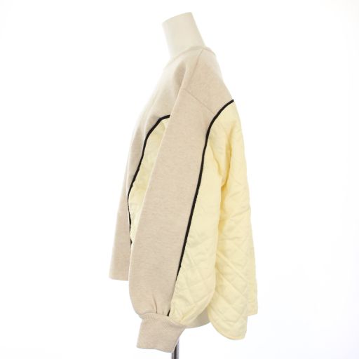 マチャット MACHATT キルティングドッキングニット プルオーバー 長袖