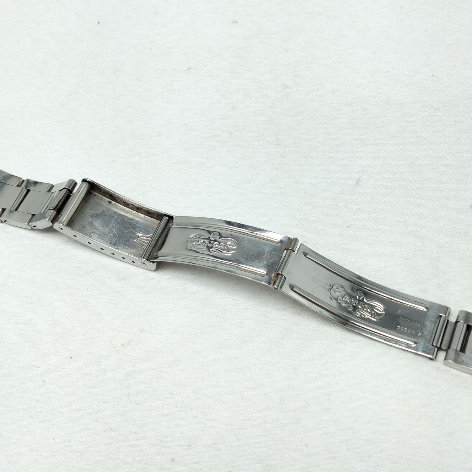 ジ*リ様 ロレックスROLEX 78350 ブレス　ベルト　フラッシュフィットと ✨️ROLEX✨️ロレックス 純正ブレスレット 78350 クラスプコードF
