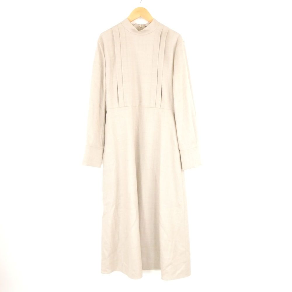 ロート モン 3101-48018 サキソニーストレッチワンピース 38 Mサイズ相当 ウール他 長袖 ロング丈 レディース