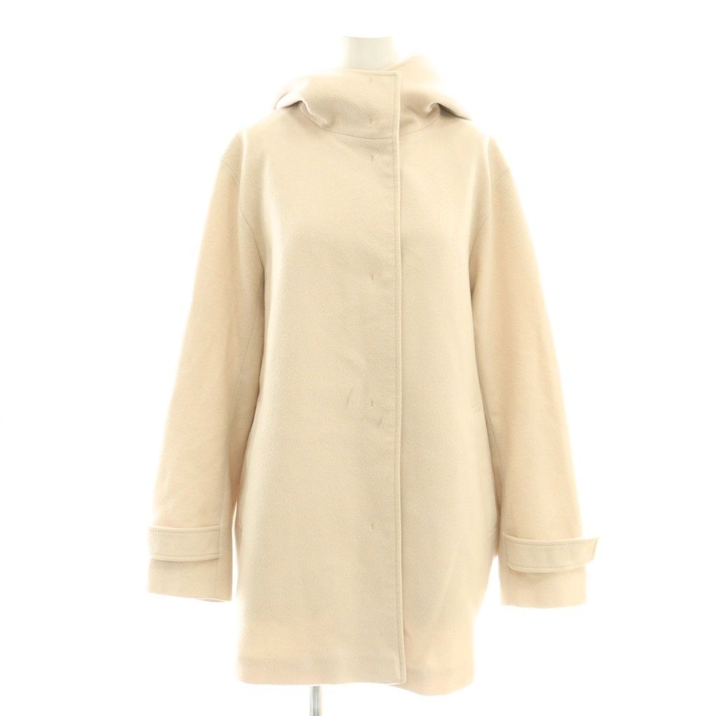 23区 オンワード樫山 vingt-trois 23AW ウールカシミヤビーバー フード