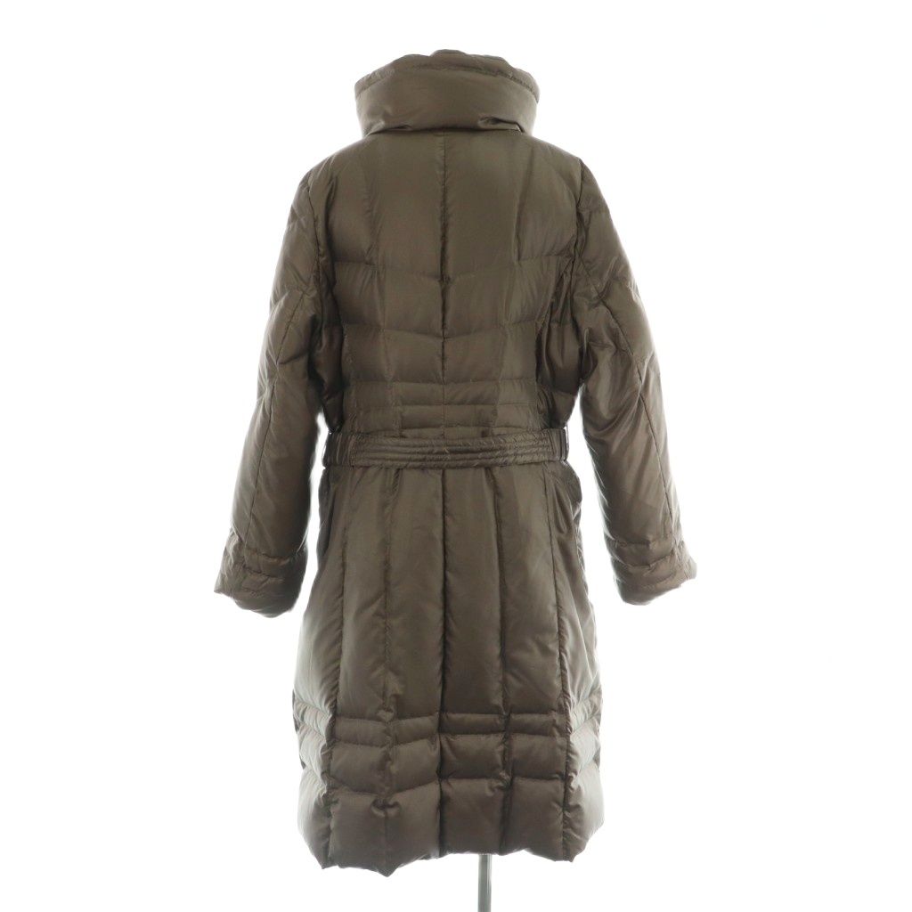 23区 オンワード樫山 ダウンコート ハイネック ベルト付 大きいサイズ