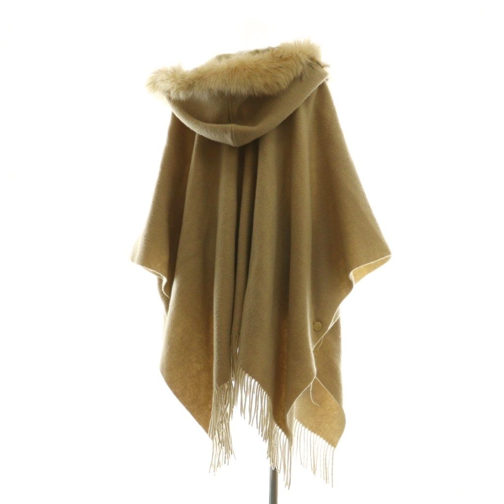 グレースコンチネンタル GRACE CONTINENTAL ラクーンファー ポンチョ F