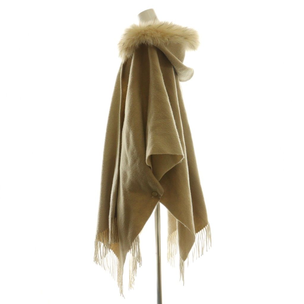 グレースコンチネンタル GRACE CONTINENTAL ラクーンファー ポンチョ F