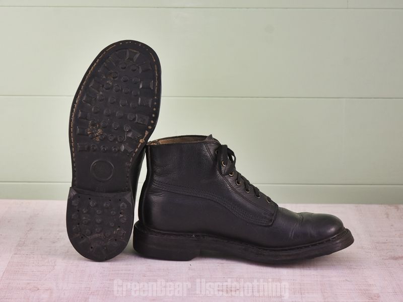  E 432 ビンテージ EU軍ブーツ 黒 メンズ 26 cmくらい その他 靴