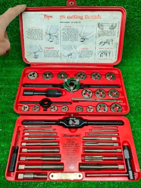 ◎スナップオン タップ＆ダイスセット Snap-on TDM-117 A ミリ単位 ななし