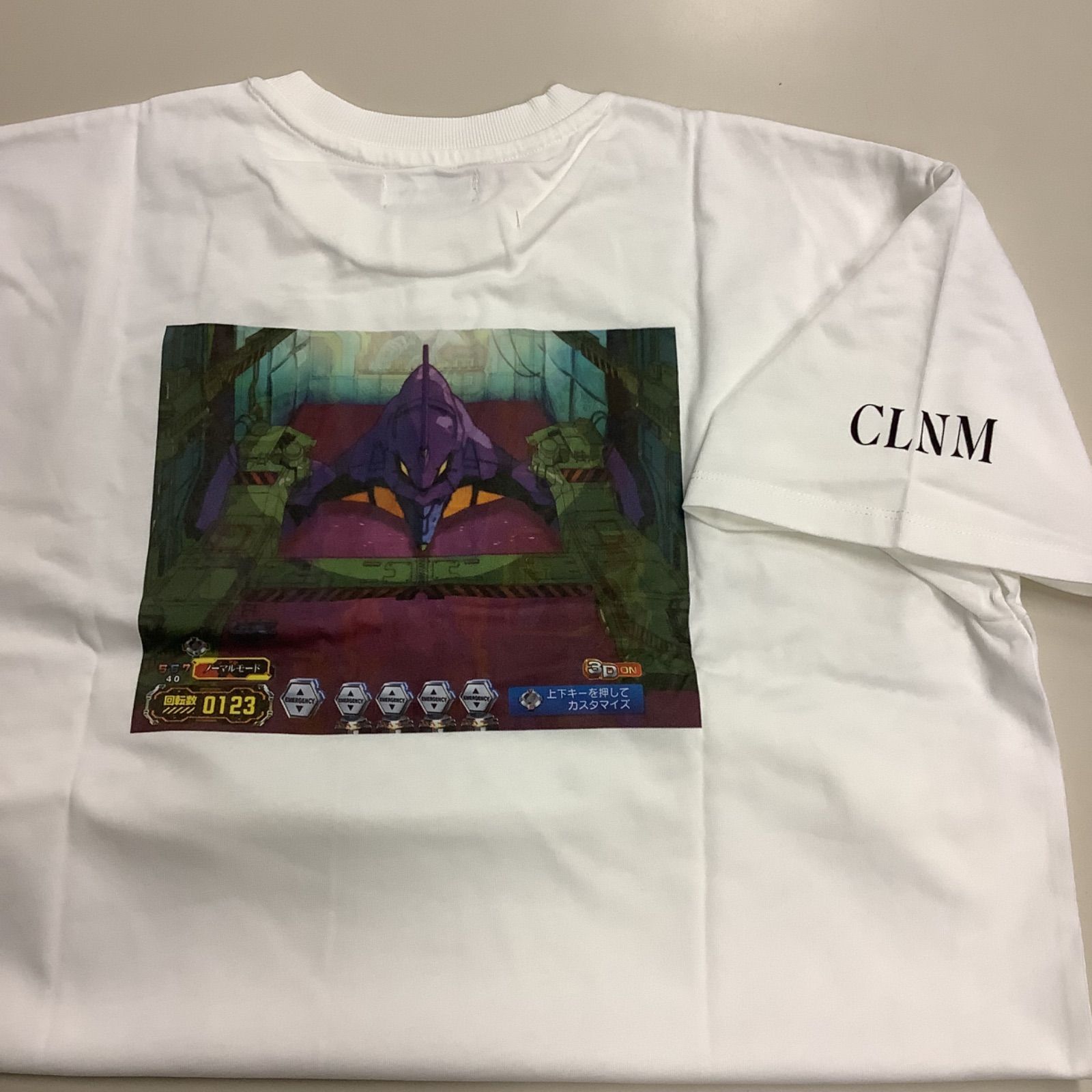エヴァンゲリオンコラボ Tシャツ【EVANGELIONxCALNAMUR】初号機格納庫