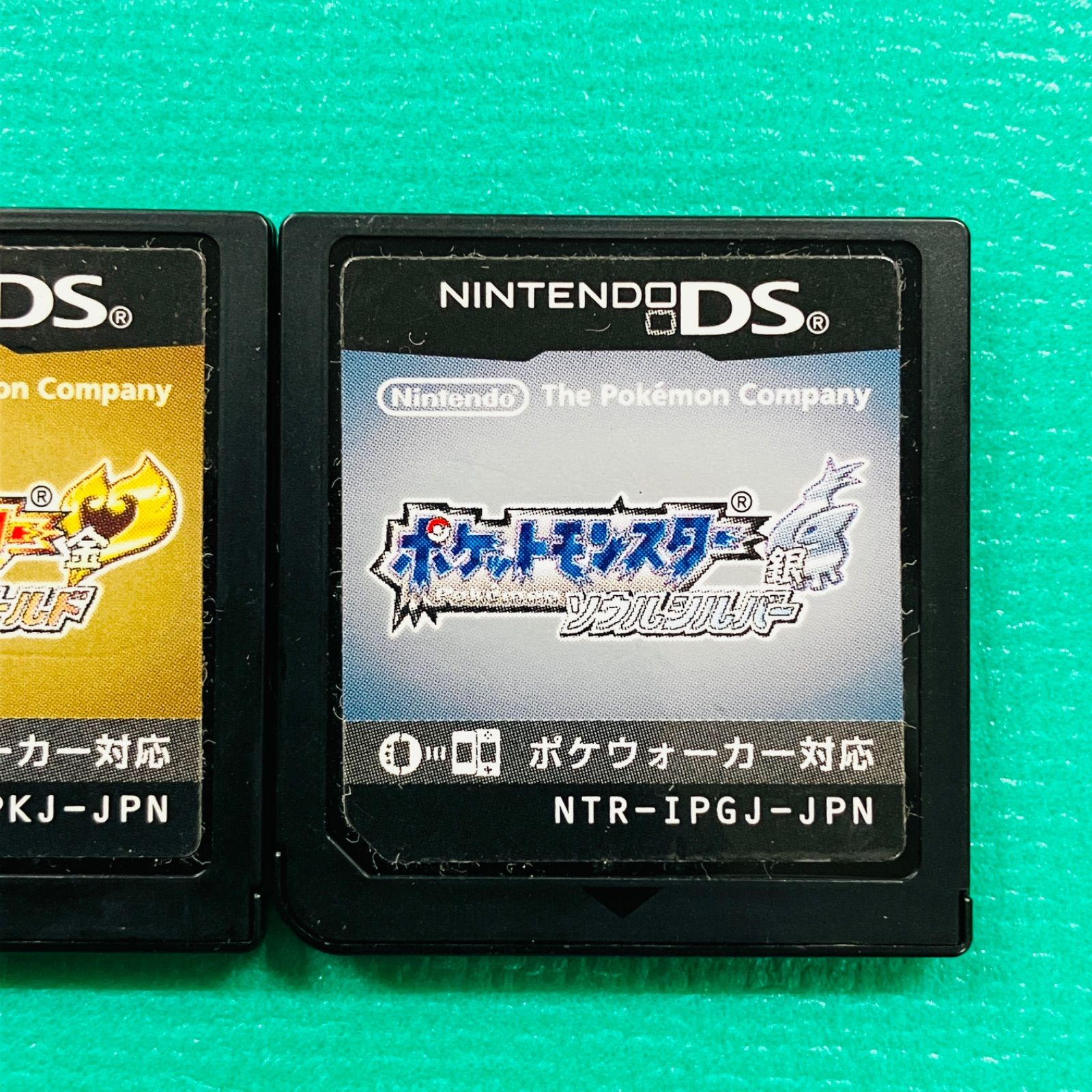 様 ポケットモンスター ハートゴールド ソウルシルバー DS ソフト 3本