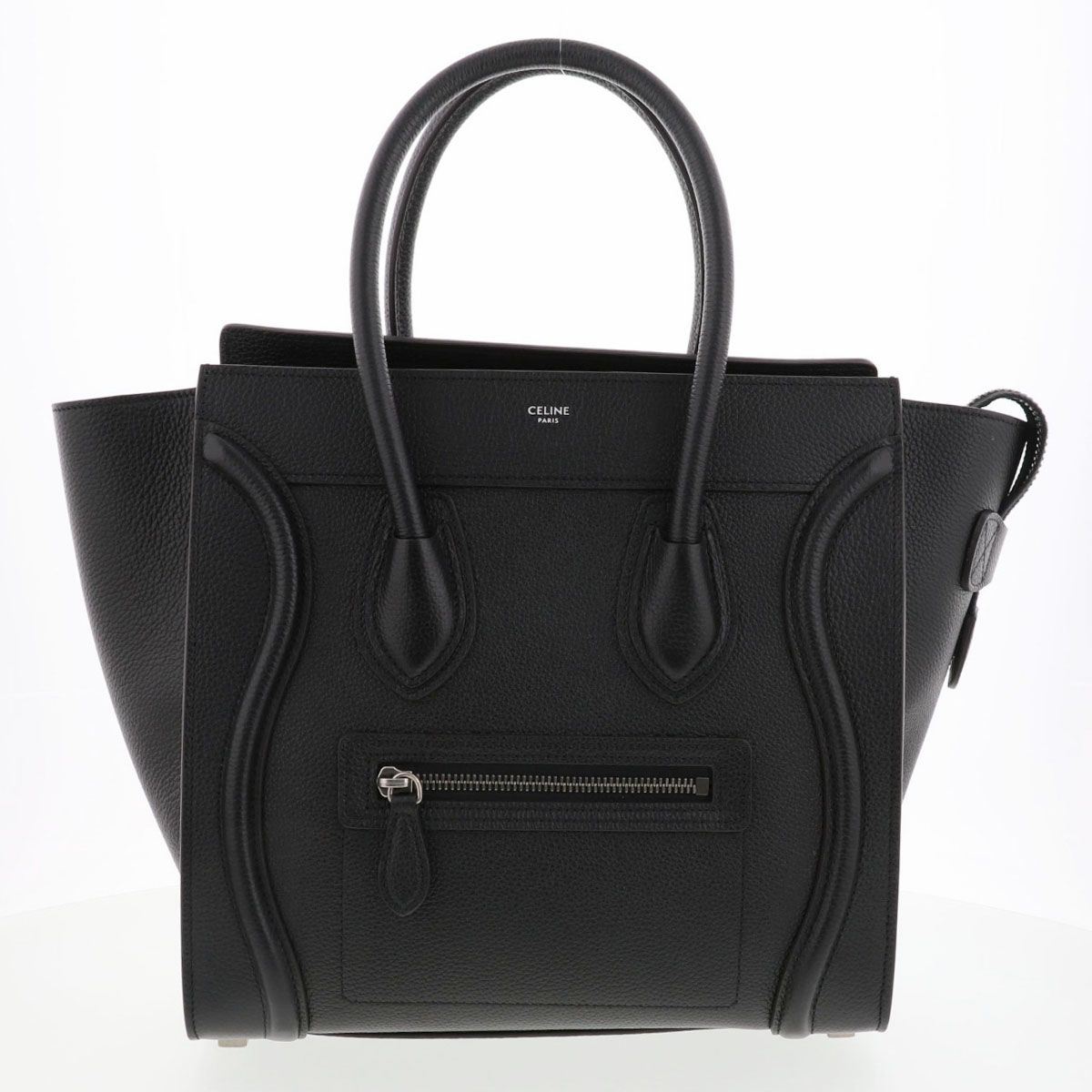 CELINE セリーヌ ラゲージ マイクロショッパー ハンドバッグ レディース