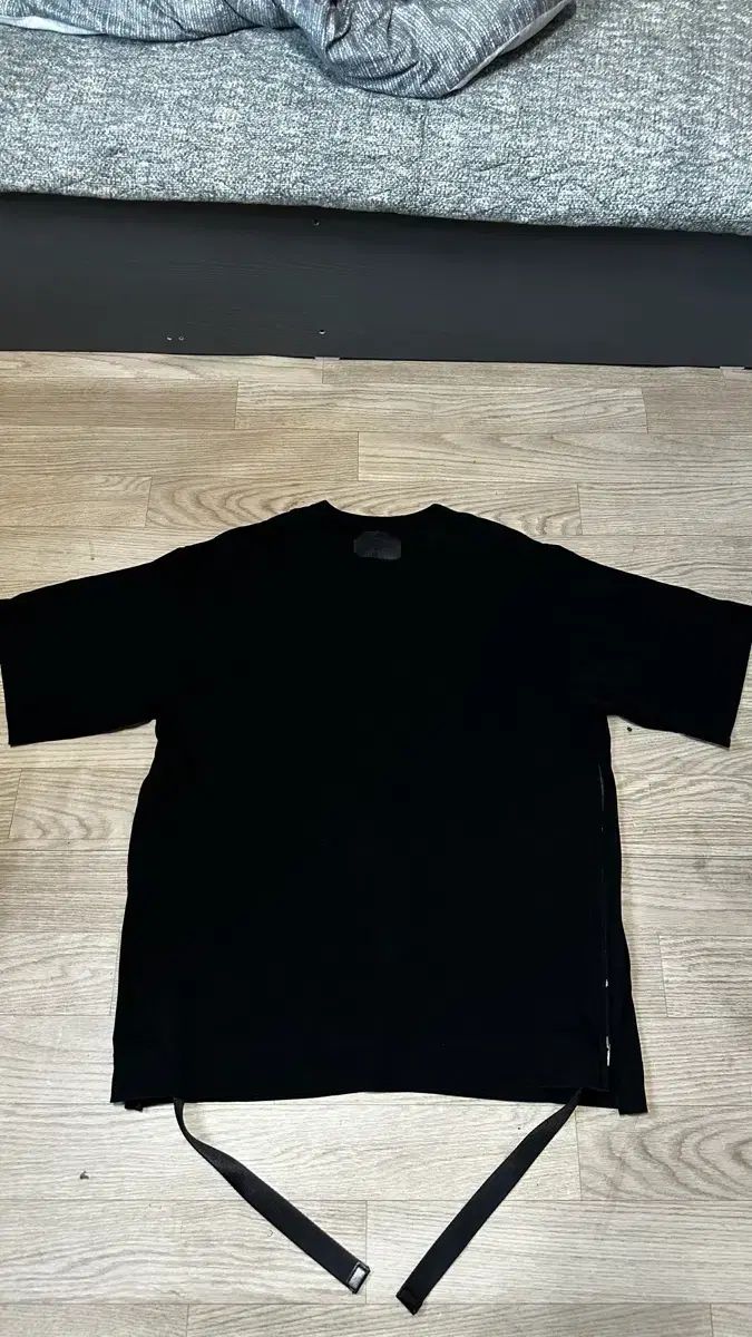 ジュンジェイ ブラック クマ ドール プリンティング 半袖 Tシャツ 38