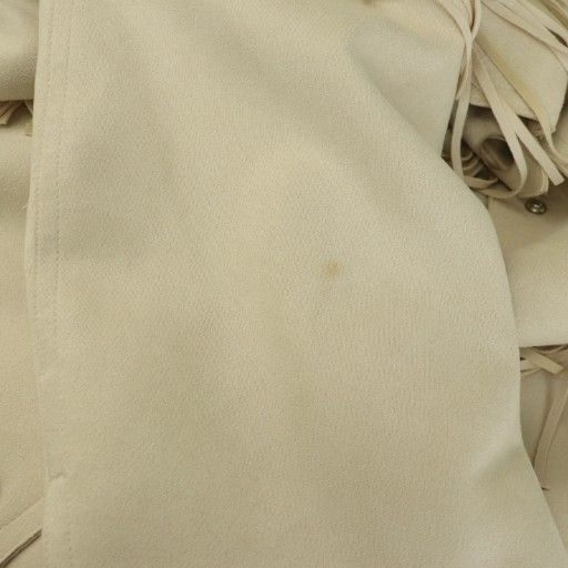 メゾンスペシャル MAISON SPECIAL ヴィーガンスウェードフリンジ