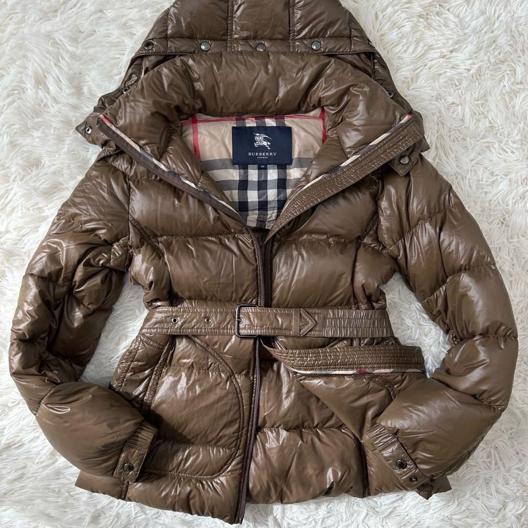 極美品/希少L】BURBERRY LONDON バーバリーロンドン ダウンジャケット