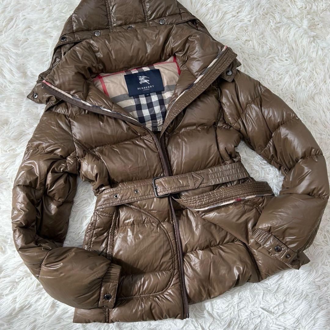 極美品/希少L】BURBERRY LONDON バーバリーロンドン ダウンジャケット