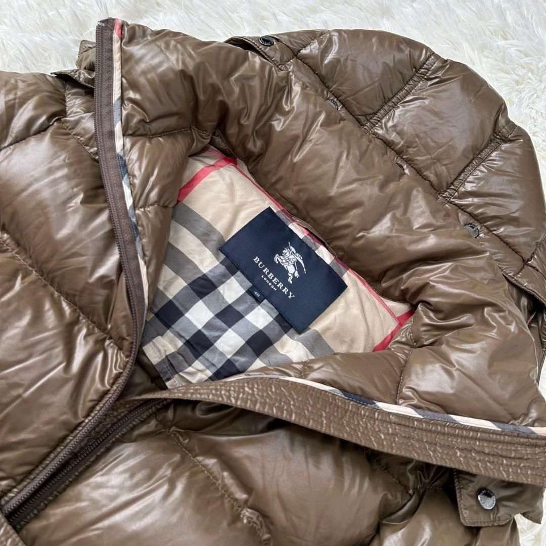 極美品/希少L】BURBERRY LONDON バーバリーロンドン ダウンジャケット