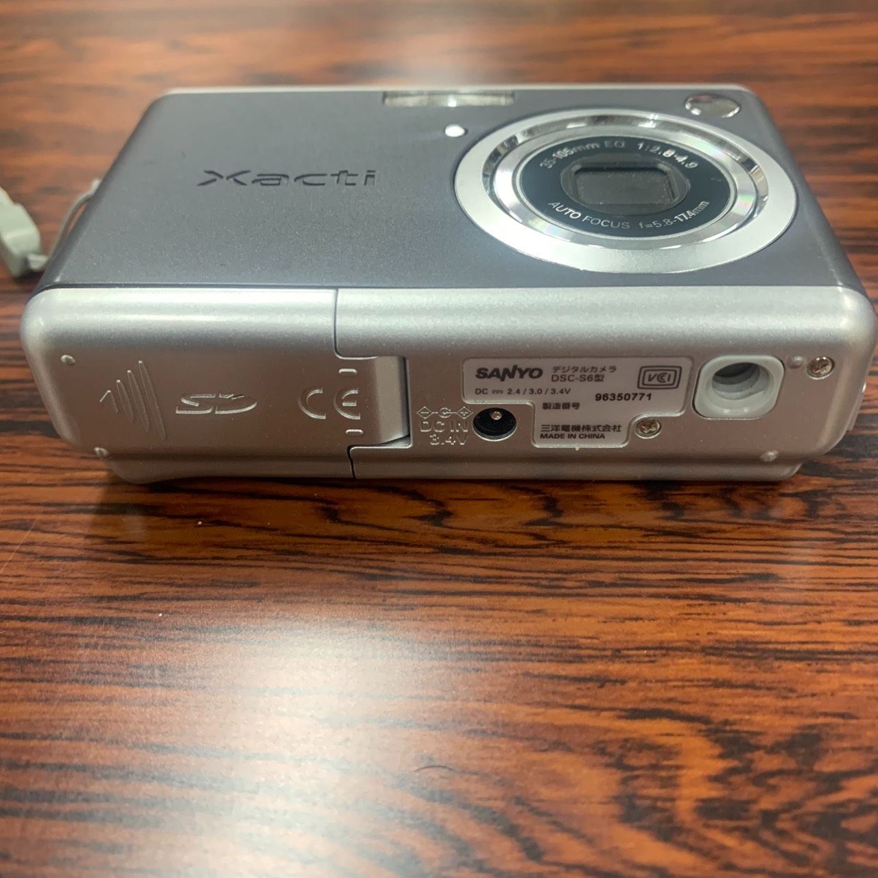 SANYO 三洋電機 サンヨー デジカメ Xacti DSC-S6 デジタルカメラ