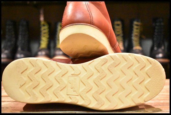  7.5 D 10年 レッドウィング 8875 アイリッシュセッター 赤茶 オロラセット モックトゥ 9106 ブーツ redwing FL 484 ワークブーツ ブーツ 革靴