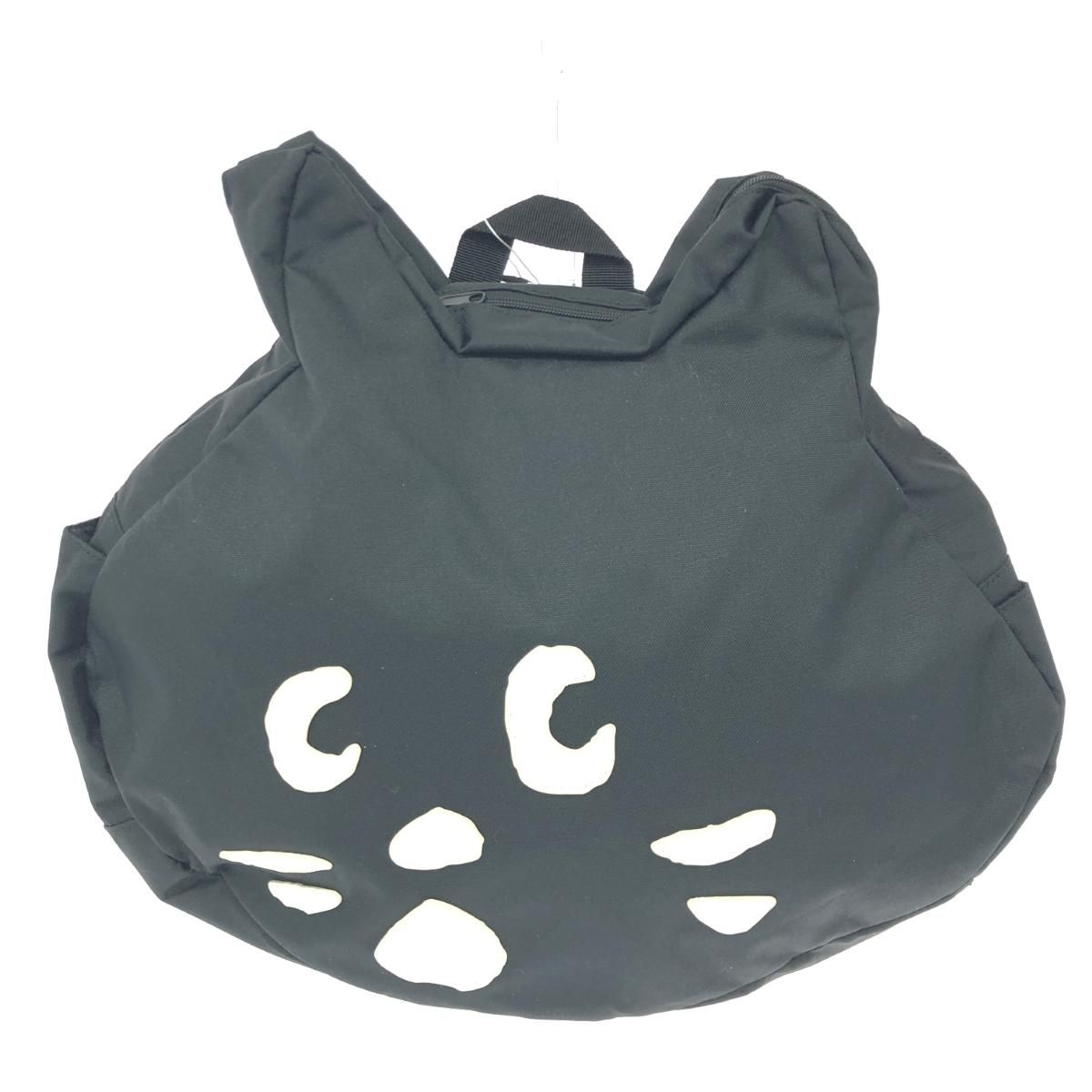 Ne-net ねねっと にゃー【OUTDOOR 】リュック Ne-net ネネット にゃーリュック ブラック ユニセックス