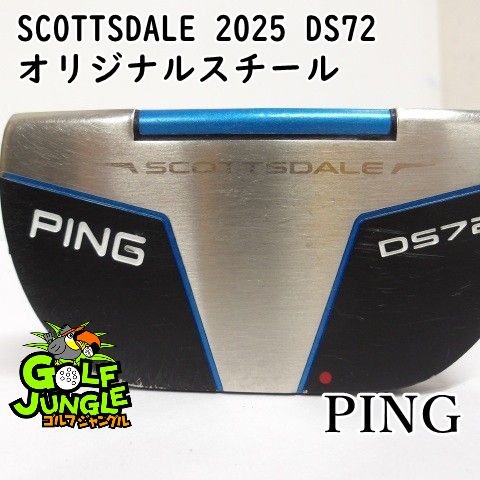 中古】パター ピン SCOTTSDALE 2025 DS72 オリジナルスチール 3 パター