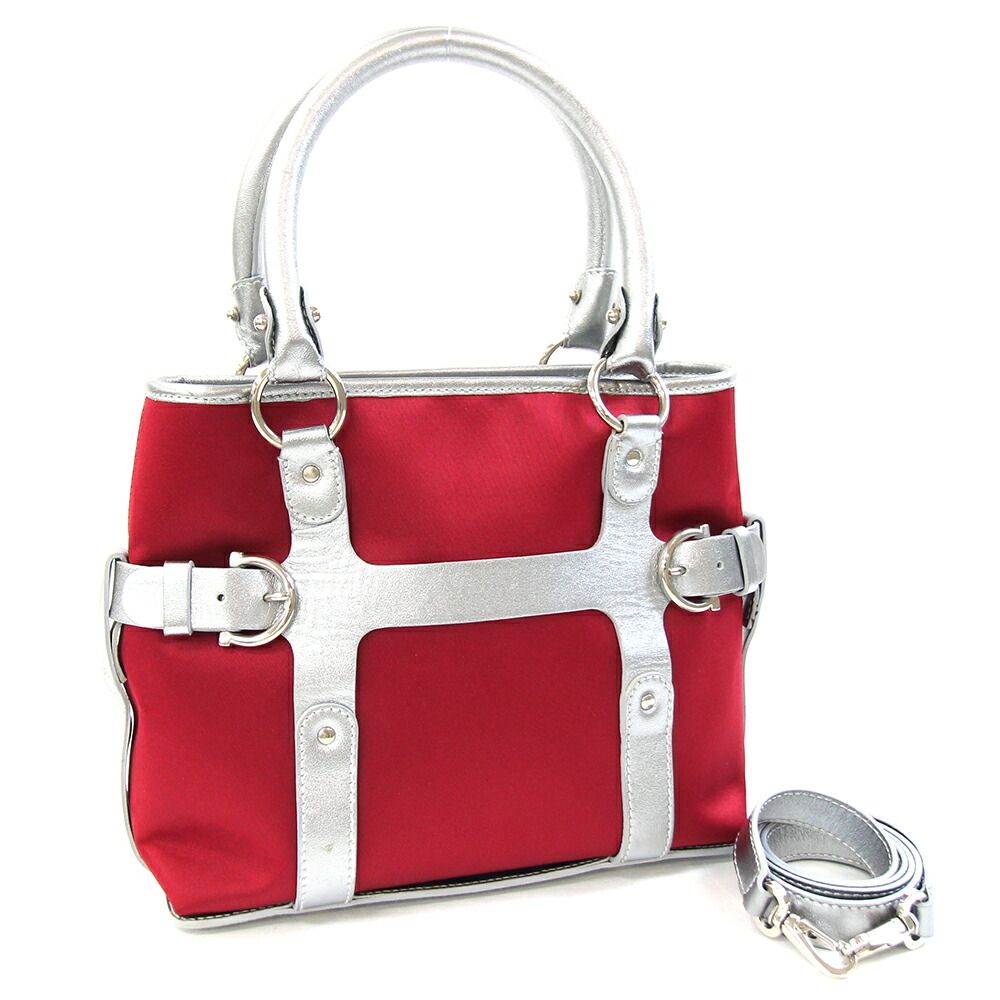 フェラガモ 2 WAYハンドバッグ 21 4875 レザー